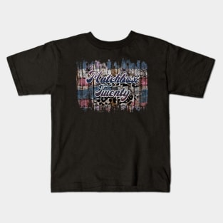 Design Proud Name Matchbox Birthday 70s 80s 90s Color Kids T-Shirt
